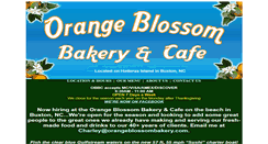 Desktop Screenshot of orangeblossombakery.com